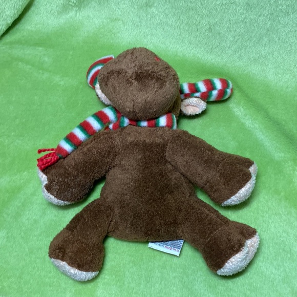 Ty Pluffies Merry Moose Reindeer Brown Soft Plush Tylux 2006 Christmas - Picture 5 of 8